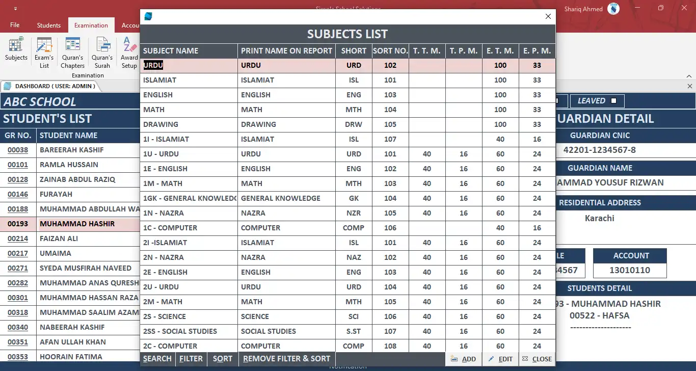 Subject-List-Setup copy
